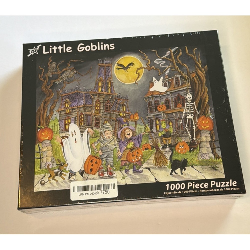 Vermont Christmas Co Little Goblins 1000 Piece Halloween Jigsaw Puzzle NEW